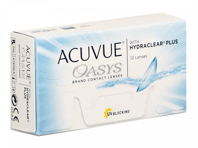 Acuvue Oasys with Hydraclear Plus (12 linser)