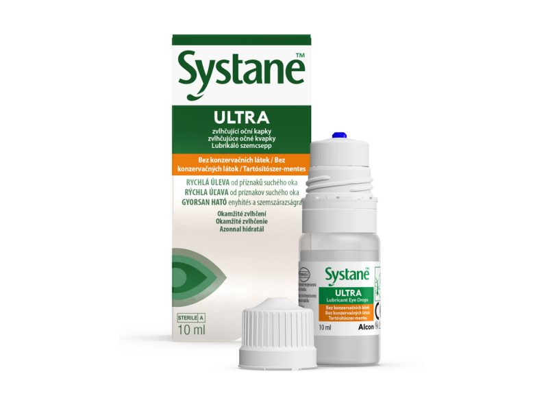 Systane Ultra konserveringsfrie smørende øyedråper (10 ml)